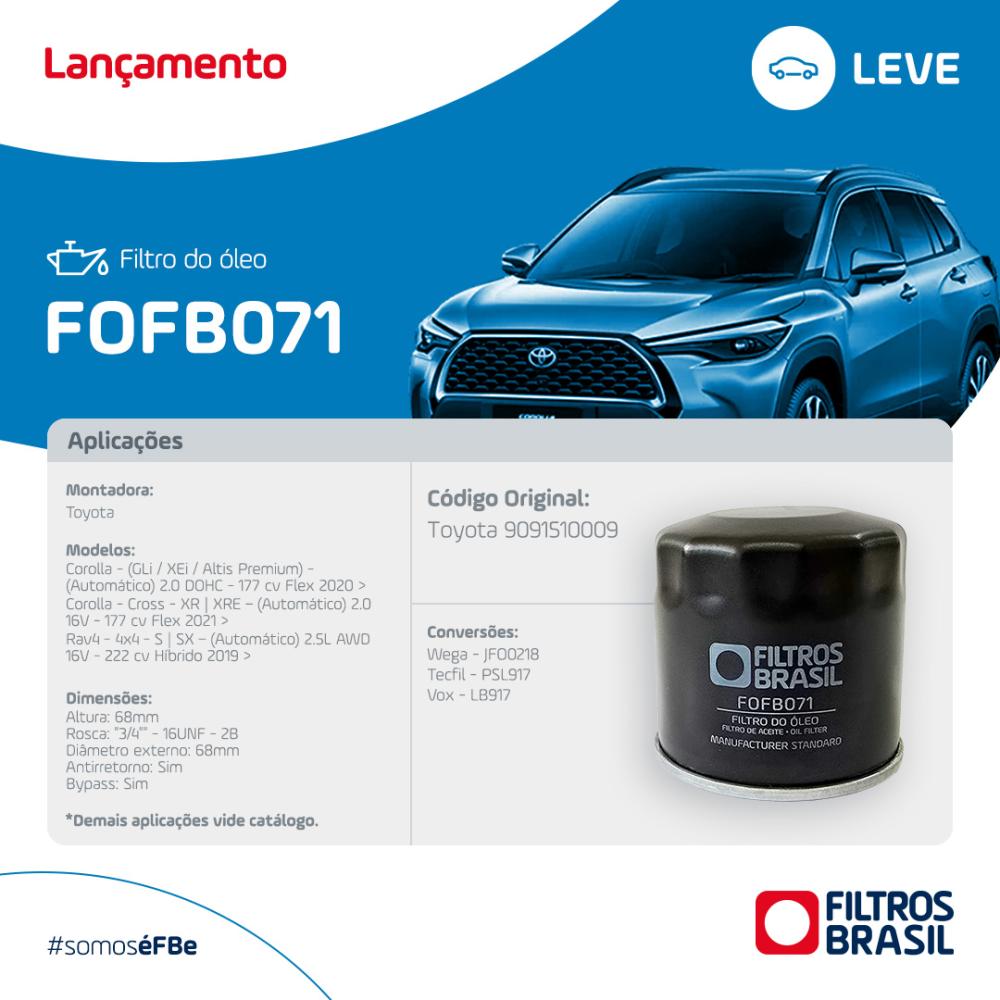 Imagem Filtro FOFB071