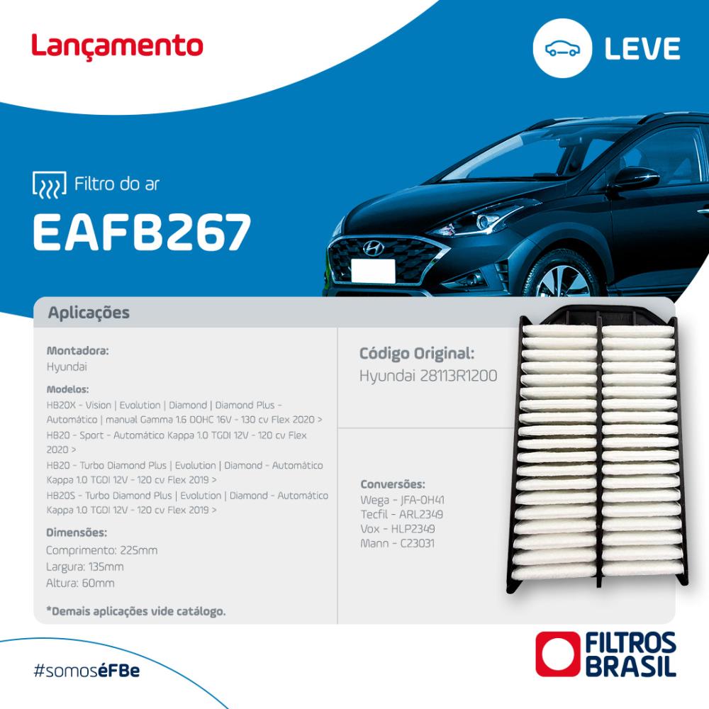 Imagem Filtro EAFB267