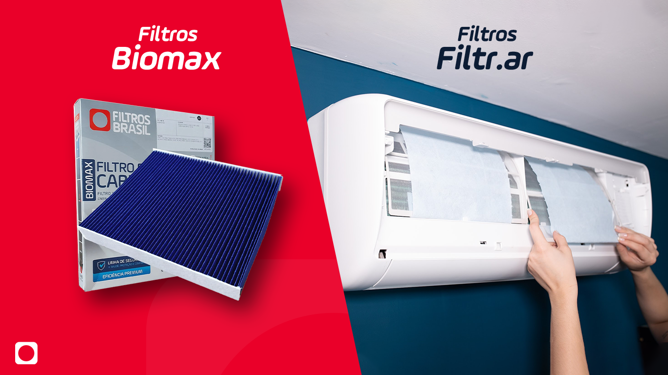 Lançamento Filtr.AR e Filtro de Cabine BIOMAX